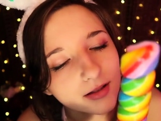 Aftynrose Asmr – Bunny Girl Suckin On A Looong Onlyfans