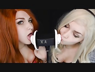 Amouranth Porn Video Asmr Kittyklaw Mary Jane And Gwen Stacy Ear Licking [patreon] Jill Wagner Nude